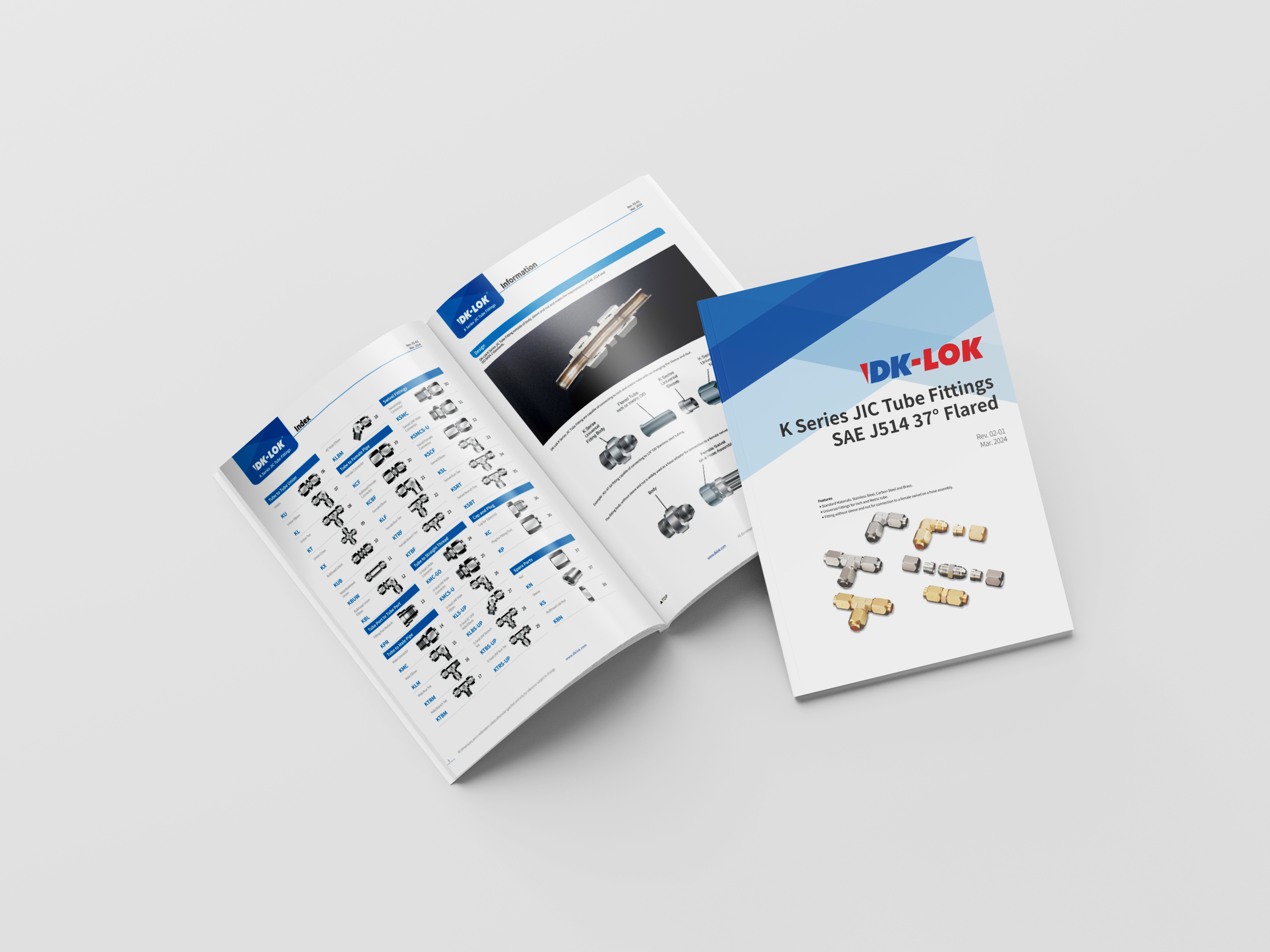 K Series JIC Tube Fittings